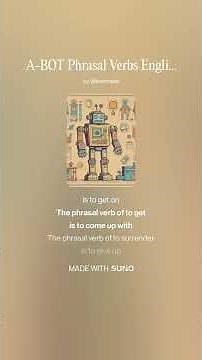 A BOT Phrasal Verbs English Grade 5