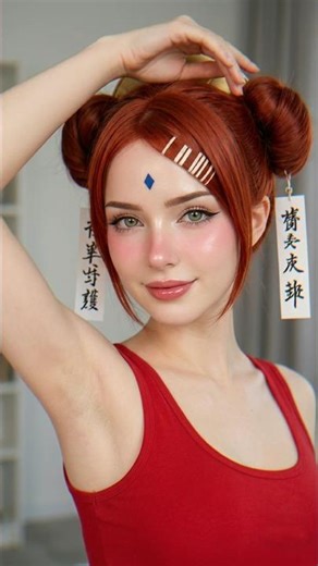 uzumaki mito #cosplay #cosplayer #anime #fyp