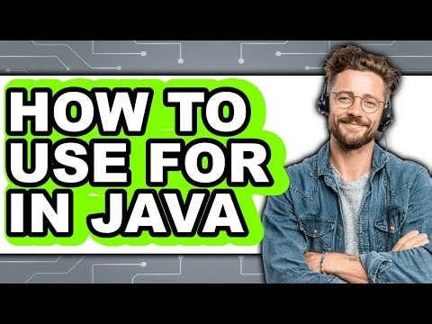 How to Use for in Java (updated)
