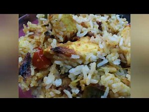 how to make paneer dum biryani restaurant style/easy paneer biryani recipe