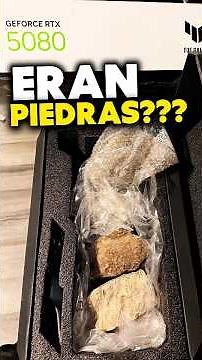 Compró una #NVIDIA #RTX 5080 Y RECIBIÓ PIEDRAS!!!!