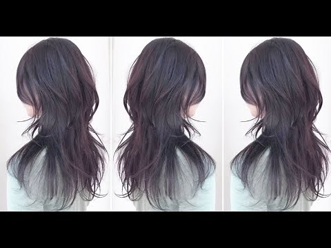 Long wolf cut | Beautiful Long layered Haircut & Hairstyle Tutorial for Women
