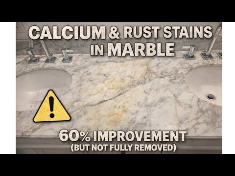 Marble Rust Stains – What Happens When It Won’t Fully Come Out?