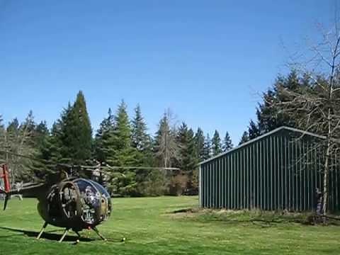 Vietnam War Era Hughes OH-6 Loach Helicopter