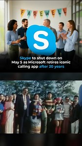 After 20 incredible years, the era of Skype is coming to an end. Microsoft will officially retire the iconic calling app on May 5, 2025, as it shifts its focus to Microsoft Teams. From connecting families across borders to hosting countless video calls, Skype truly shaped the way we communicate online. Thank you, Skype, for two decades of unforgettable connections. #GoodbyeSkype #SkypeShutdown #Microsoft #EndOfAnEra #TechNews #DigitalTransformation #VideoCalling #MicrosoftTeams #20YearsOfSkype #