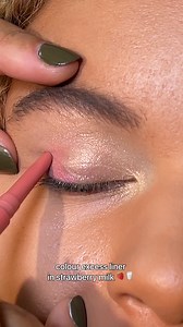 This shade was made to serve (not sip) 🍓🥛. Line and define your eyes with a fresh and colour-drenched pop of NEW #MACColourExcess Gel Pencil Eye Liner in Strawberry Milk — a light baby pink with 24 hours of wear on lids and 12 hours of wear on waterlines. | M·A·C Cosmetics