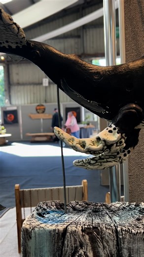 Fish are in the pool. | Mark smith ceramics