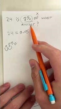 Percents #maths #gcsemaths #sat #highschoolmath #gcse #matheducation #exam #study #math #fypシ