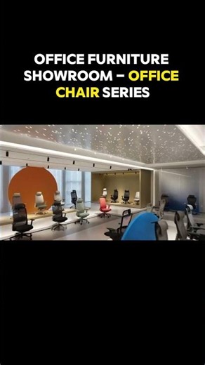 Office Chair Series: Ergonomic Design Meets Modern Aesthetics.
