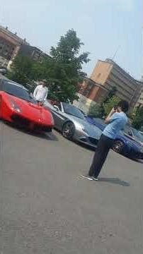 leaving the ferrari festival with cool cars pt 1