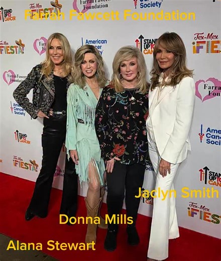 morgan fairchild | #OnMyWalk to a fabulous evening raising money for the @farrahfawcettfn ! Always a great event with wonderful people!💗🌷💗 | Instagram