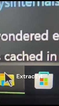 One Click to Clear Cached Memory in Windows !