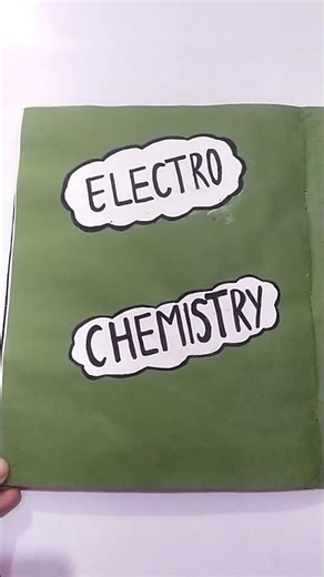 chemistry project file : Class 12th ELECTRO CHEMISTRY