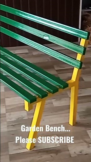 MS Metal Garden bench