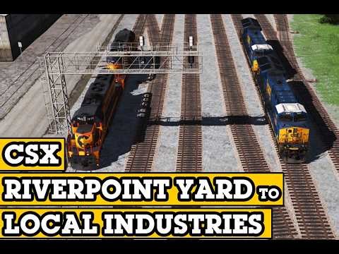 Trainz | Riverpoint to Harrison: The L708/L342 Swap - CSX Tidewater (CSX Georgia Road)