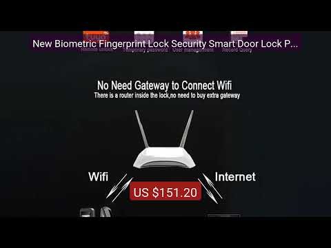 New Biometric Fingerprint Lock Security Smart Door Lock Passwo... — Hot Deal 2026 | Limited Offer!