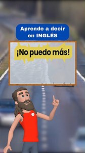 No puedo más en inglés . . . . . . #fraseseningles #inglesparatodos #ingles #inglésonline #inglesbasico | Poder Inglés