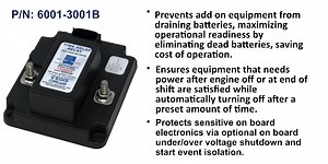 200 A Time Delay Relay (TDR), Top Hat Replacement, Bulk Pack