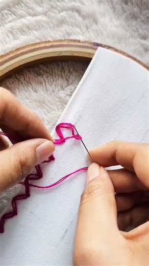 Elegant embroidery design😍#handbroidery #embroiderypatterns #handmade #beginnersstitch