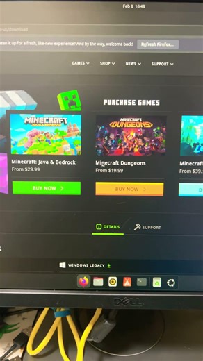 Minecraft Officially on a Raspberry Pi. (Part 2) #minecraft #minecraftshorts #raspberrypi #techtok