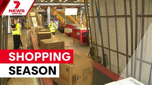 Inside Australia Post's mega warehouse, primed for Black Friday sales and Christmas