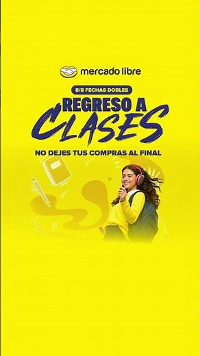 Regreso a Clases con el 8.8 en Mercado Libre
