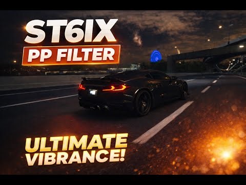 ST6IX PP FILTER | REAL NIGHT/MORNING DRIVE (Assetto Corsa)