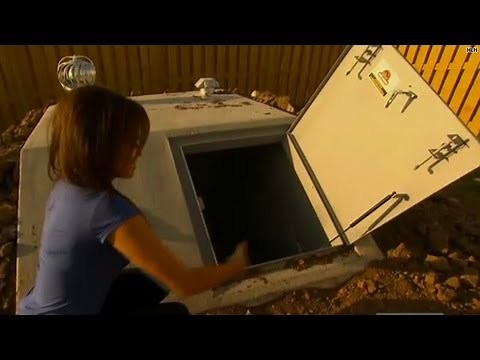What's it like inside a storm shelter?