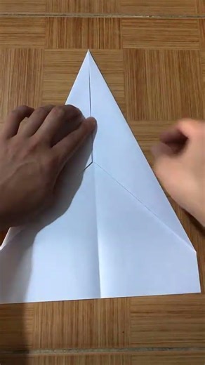 How to make a paper airplane that works like a boomerang and can fly 360° EASY#origami #diy #shorts