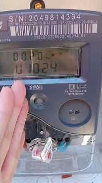 Leitura de contador ZIV (tri horario)