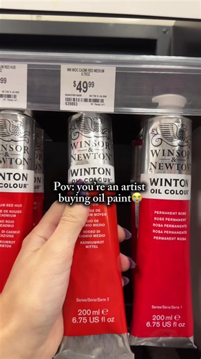 😭 #artist #painting #artstore #oilpaint | Oil Painting