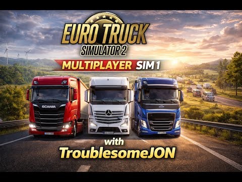 🚛 Euro Truck Simulator 2 Multiplayer | TMP Simulation 1 Realistic Trucking Convoy! 🇪🇺