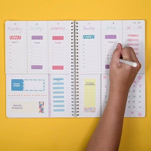 You use your planner every single day. That’s why it should fill you with joy every time you open it! Using Avery Addressing Labels and our one of a kind Diary Planner templates on Avery Design and Print Online, you can finally create a diary that is both functional and inspirational. Get started here > http://bit.ly/2TDuc8P | Avery Australia and New Zealand