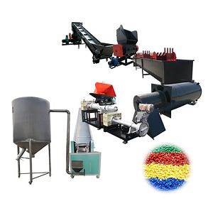 [Hot Item] Good Quality Plastic Recycling Machine Electro Magnetic Plastic Recycling Extruder Soft and Hard PP PE