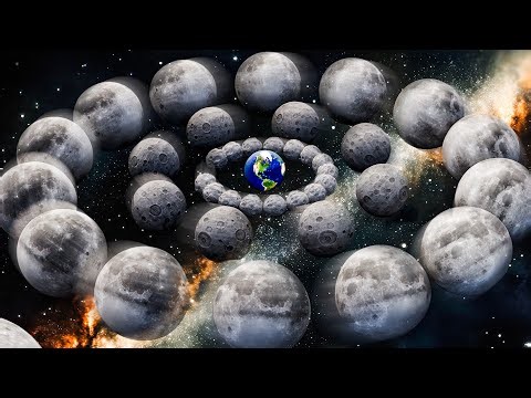 Every minute the moon gets closer to Earth