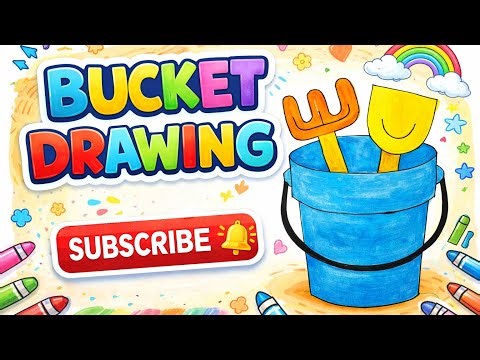 How to draw Bucket Drawing