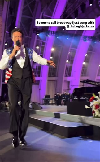 When Hugh asks you to sing, you sing as loud as you can!! 🎥 @westonwhancock #hughjackman #hollywoodbowl #openingnightatthebowl | Jackman's Landing Fan Group