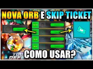 SKIP TICKET and NEW ORB How to use and What is it for?? Big Update All Star Tower Defense !!!