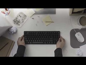 BlackWidow Lite Mechanical Tenkeyless Keyboard: Orange Key Switches - Tactile & Silent - White Indiv