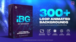 iBG | 300  Loop Backgrounds