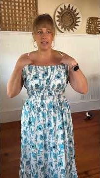 Try on haul Summer Maxi Dress Sleeveless Floral Boho Dress