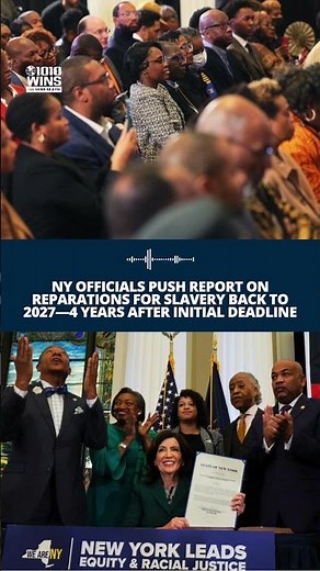NY officials push report on reparations for slavery back to 2029—4 years after initial deadline