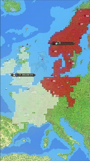 ENGLAND vs NORWAY - WorldBox