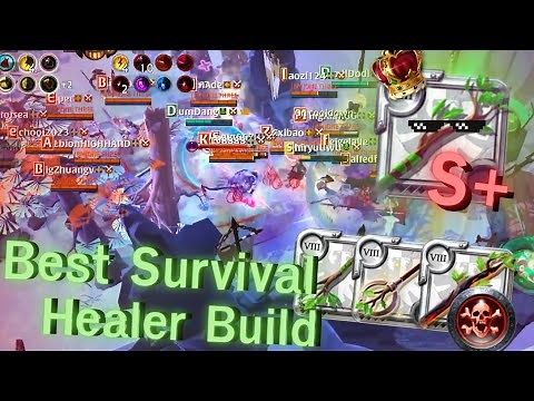 Why the Great Nature Staff Healer is So Strong in Albion Online | Best Healer Build