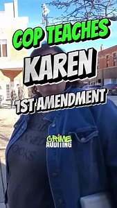 309 reactions · 21 comments | Citizen Learns 1st Amendment From Cop‍♂️#police #cops #firstamendment #training #auditor @crimeauditing #lawenforcement #crime #bridgethegap #karen #karens | Two Cops One Donut | Facebook