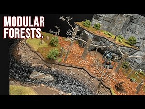 Can I Make Crafted D&D Forests Affordable, Modular AND Epic?