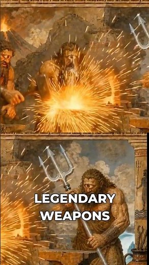 The Cyclopes Forged the Gods’ Deadliest Weapons #greekmythology