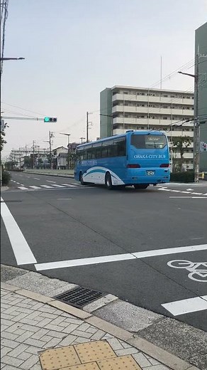 レアな大阪シティバスの観光バス！