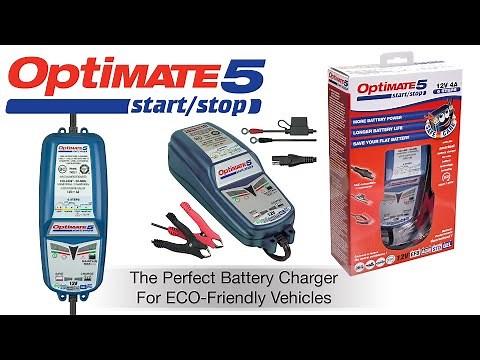 OptiMate 5 Start / Stop (EN): The perfect power battery saving charger & maintainer.
