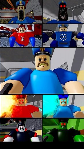 Roblox Jumpscares All BARRY'S PRISON RUN Escape Obby #roblox #jumpscare #obby #escape